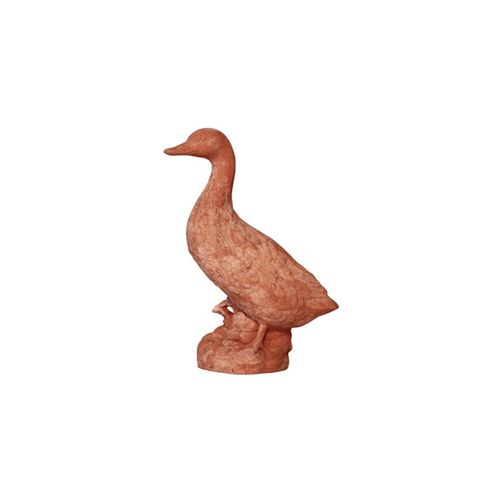 Escultura em terracota - Papera sul Tronco - cestenoli srl - para ambiente externo / feita à mão / para jardim