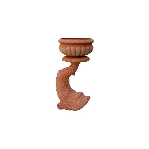 Cache-pot em terracota - Pesce  - cestenoli srl