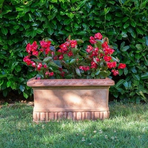 Floreira em terracota - Baccellata Impruneta - cestenoli srl - em concreto / feita à mão / clássica