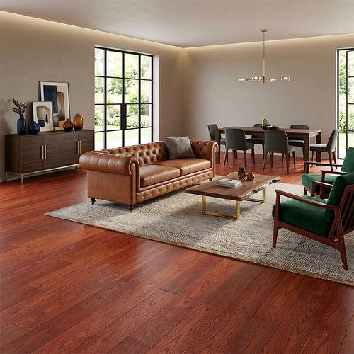 Piso de madeira maciço - DK-T6028 - Dief Flooring - laqueado / escovado / oleado