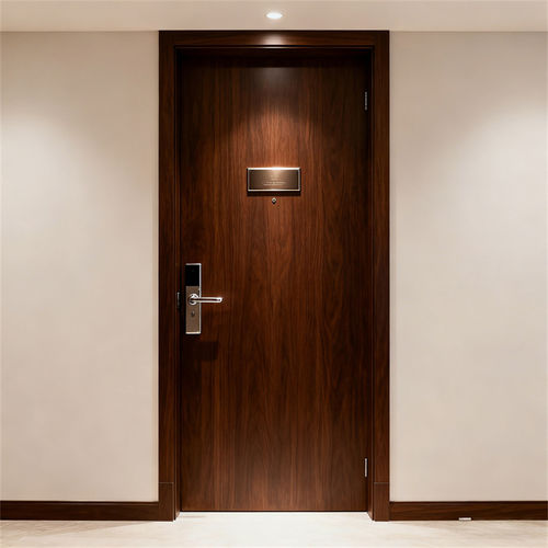 Porta interna - DFD-FR-01 - Dief Flooring - em nogueira / de abrir / contemporânea