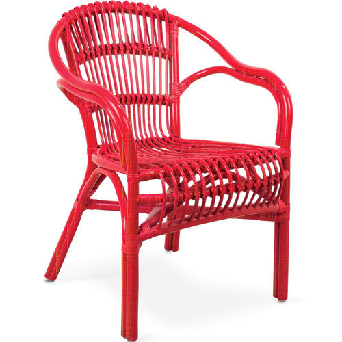 Cadeira contemporânea - 905080-ROJ - BAMBO BLAU - para ambiente interno / para ambiente externo / em ratã