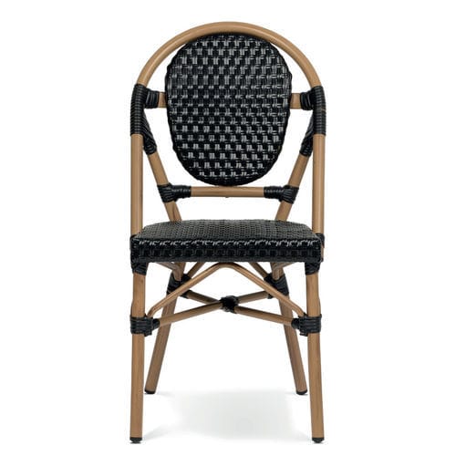 Cadeira contemporânea - 950905-NEG - BAMBO BLAU - para ambiente interno / para ambiente externo / em fibra sintética