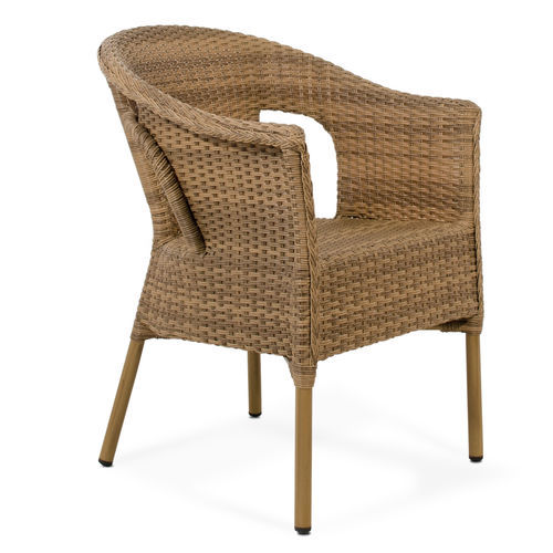 Cadeira contemporânea - 950915-SOF - BAMBO BLAU - para ambiente interno / para ambiente externo / em ratã