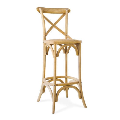 Cadeira alta contemporânea - 950529-PAT - BAMBO BLAU - para ambiente interno / para ambiente externo / em ratã