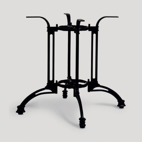 Base de mesa em alumínio - 950925-NEG - BAMBO BLAU - contemporânea / dupla / contract