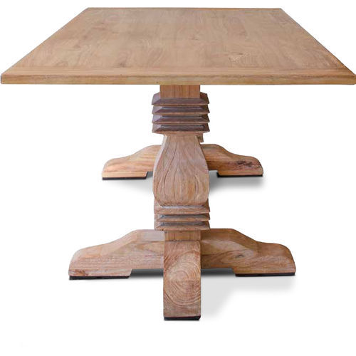 Mesa contemporânea - 850015-NAT - BAMBO BLAU - em madeira / com base em madeira / retangular