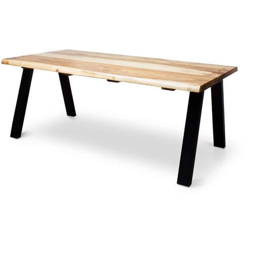 Mesa contemporânea - 933055 - BAMBO BLAU - em madeira / com base em madeira / retangular