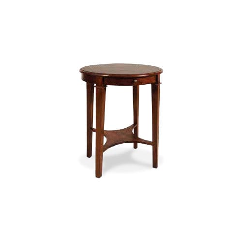 Mesa lateral clássica - 930210-BAS - BAMBO BLAU - em madeira / com base em madeira / redonda