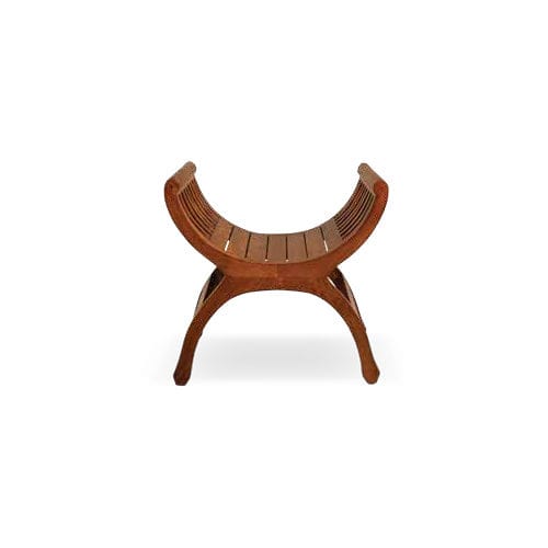 Banqueta clássica - 930221-BAS - BAMBO BLAU - em madeira / com base em madeira / dupla