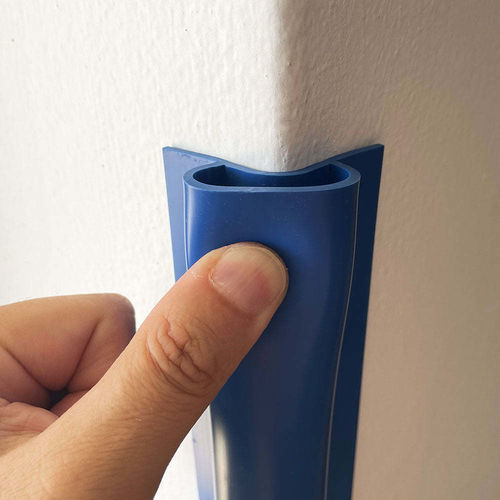 Perfil de proteção de canto em PVC - Cazzaro group srl - para coluna de concreto / de fácil instalação / resistente às intempéries