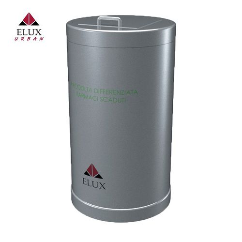 Lixeira para instalações sanitárias - RUP FARMACI SCADUTI 616 - Elux srl - de coleta seletiva / para telefones usados / de piso
