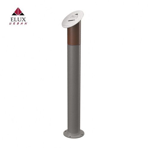 Cinzeiro de parede - ELUX 200 - Elux srl - de pé / em aço galvanizado / em aço revestido a pó
