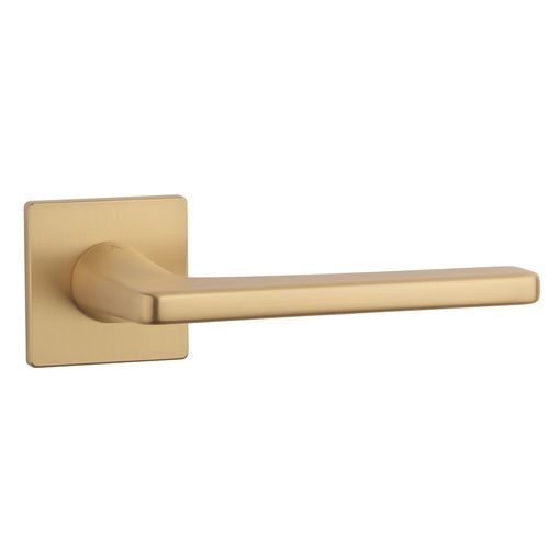 Maçaneta para porta - SETIA Q - ENGER - metálica / em madeira / de estilo
