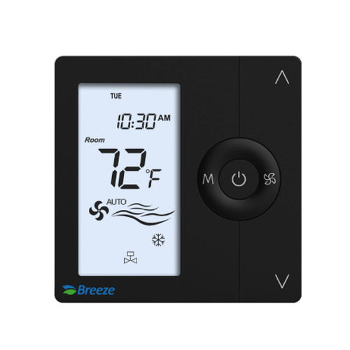Termostato digital - BC103-AC&HP - Breeze Controls - programável / para aquecimento / de ambiente
