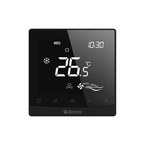 Termostato digital - BC104-4AEDM - Breeze Controls - programável / de ambiente / para ar condicionado