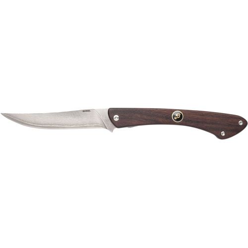 Faca de cozinha com cabo de madeira - FOLDING ROSEWOOD - Berkel - com lâmina de aço damasco / de bolso
