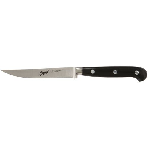 Faca de carne com cabo em resina - ADHOC 11 BLACK PLAIN - Berkel - com lâmina de aço inoxidável
