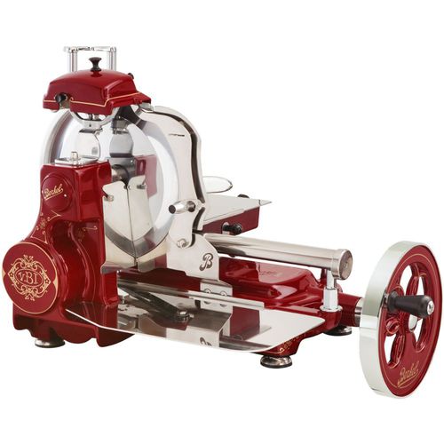 Fatiador de carne - FLYWHEEL TRIBUTE RED - Berkel - manual / profissional / com disco de corte