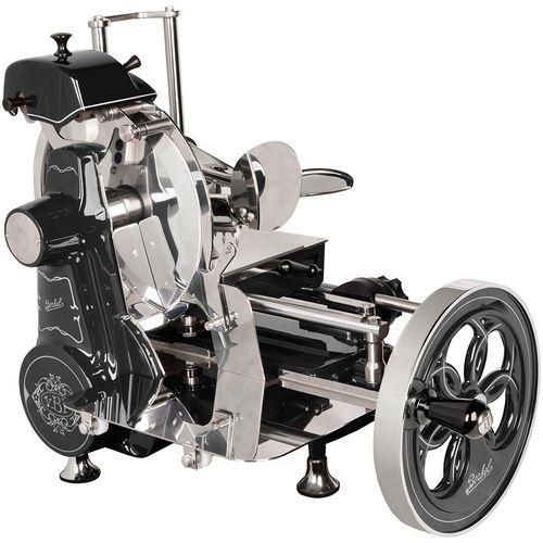 Fatiador para presunto - FLYWHEEL B2 BLACK - Berkel - manual / com disco de corte / em aço inoxidável