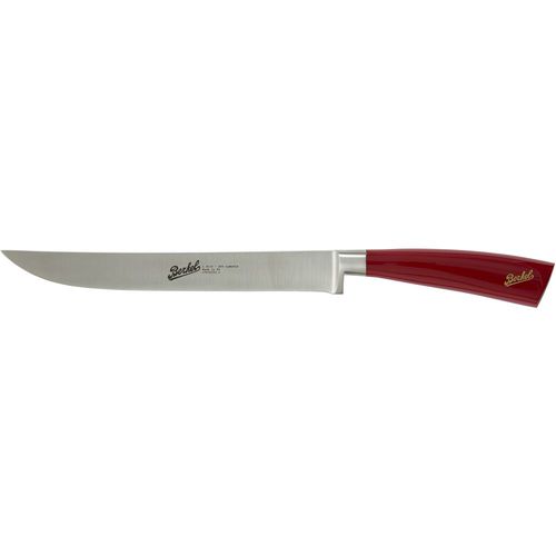 Faca de carne com cabo em resina - ELEGANCE 22 RED - Berkel - com lâmina de aço inoxidável