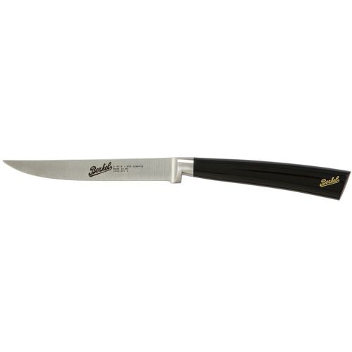 Faca de carne com cabo em resina - ELEGANCE 11 BLACK - Berkel - com lâmina de aço inoxidável