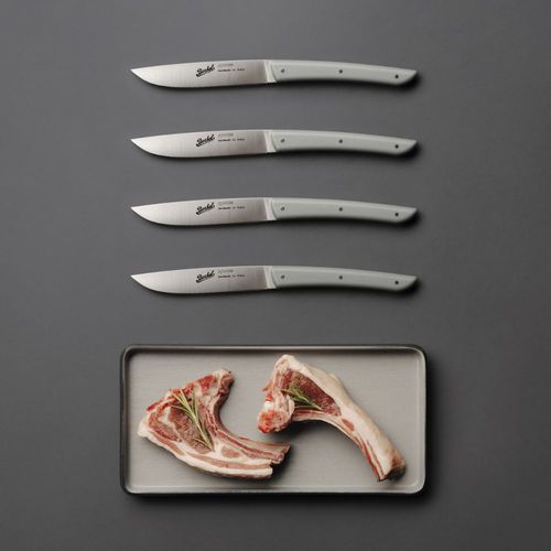 Faca de carne com cabo de plástico - COLOR SET OF 4 GREY - Berkel - com lâmina de aço inoxidável