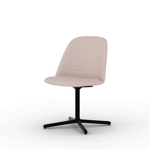 Cadeira minimalista - Gia - Mirplay Objektmöbel - para ambiente interno / em tecido / com base em alumínio