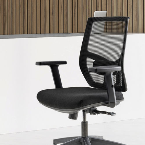 Cadeira contemporânea - LAN - Gierre Sedute - para ambiente interno / em tecido / com base metálica