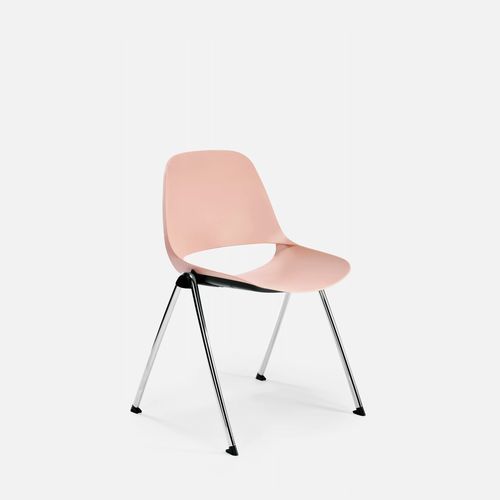 Cadeira contemporânea - SUN - Gierre Sedute - para ambiente interno / em material plástico / com base metálica