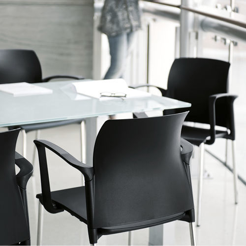 Cadeira contemporânea - VARIANT - Gierre Sedute - para ambiente interno / em tela / em nylon