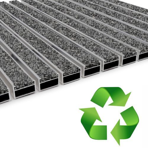 Tapete de entrada para edifício - Clean Eco Ryps - TechemMatten - para escritório / para hotel / para restaurante