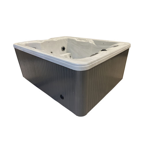 Spa acima do piso - CS-3 HP - Catalina Spas - retangular / de 3 lugares / em madeira