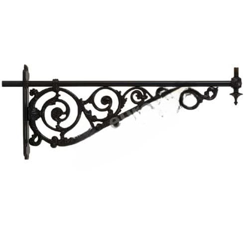 Suporte de candeeiro urbano em ferro galvanizado - COD 400 - EUROCOM SRL
