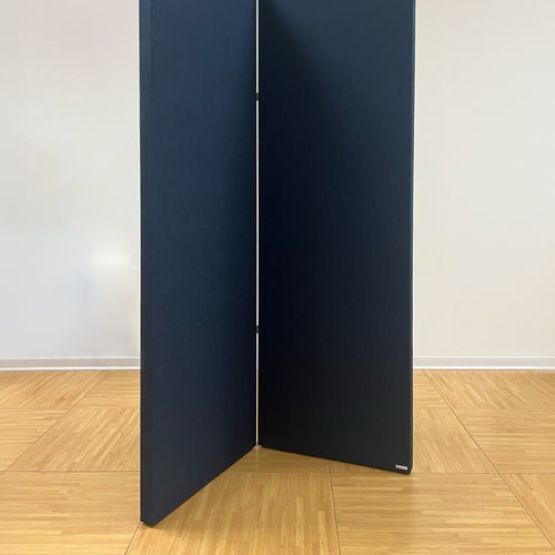 Painel de absorção acústica para divisória de ambientes - AKUPAN® GOBO - Oudimmo Acoustic Design - em tecido / retangular / efeito de tecido
