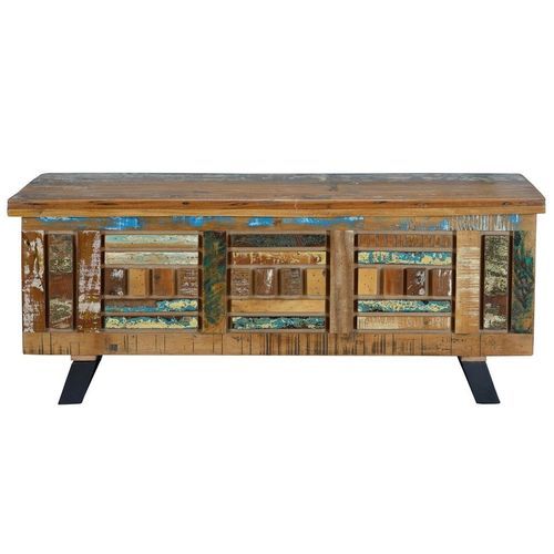 Baú contemporâneo - 6970 - Giner y Colomer - em madeira / reciclado