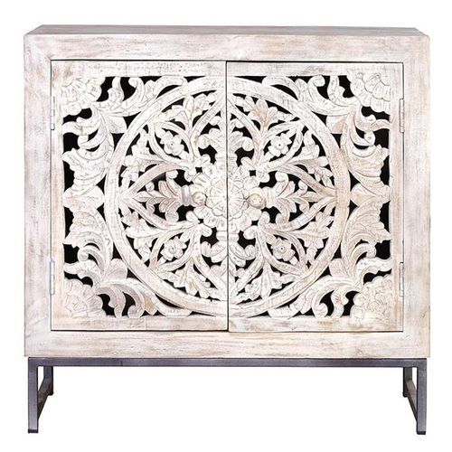 Buffet aparador contemporâneo - 6895 - Giner y Colomer - metálico / em madeira / com gavetas