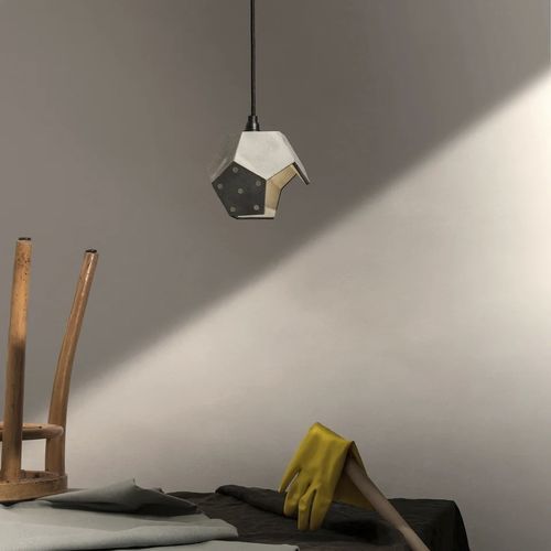 Pendente - BASIC TWELVE SOLO - Plato Design srls - em material plástico / em madeira / em concreto
