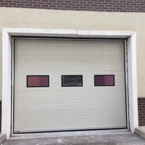 Portão seccionado para garagem - ICAT®  - RSA Door Systems - em aço / em PVC / em poliuretano