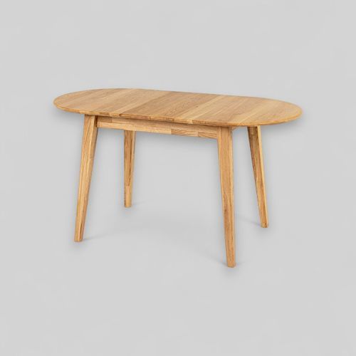 Mesa de jantar contemporânea - HOVDALA - Meubles des Carpates - em carvalho / com base em carvalho / oval
