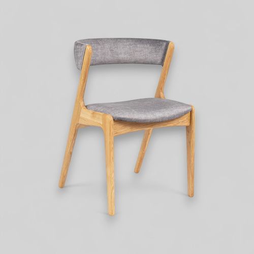 Cadeira de sala de jantar de design escandinavo - DANISH - Meubles des Carpates - para ambiente interno / em carvalho / com base em carvalho