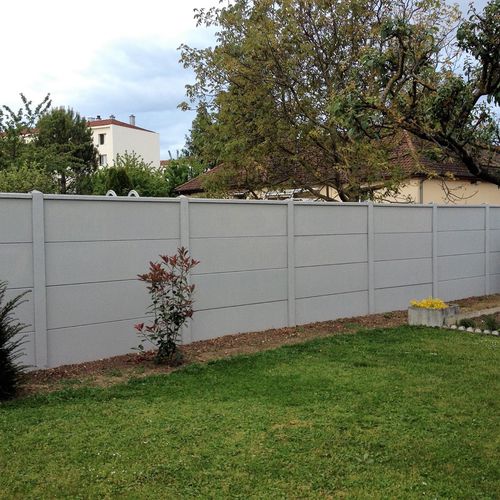 Cerca em painéis - PL SERIES - Groupe Saint Léonard - residencial / em concreto / reta