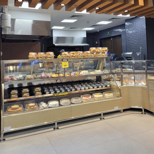 Vitrina refrigerada tipo balcão - CROSSOVER IMPACT - Eurocryor - para restaurante / para açougue / metálica