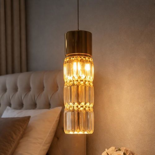 Pendente - 17611 - CRISTALUX LIGHTING DESIGN - em aço inoxidável / em cristal / contemporânea