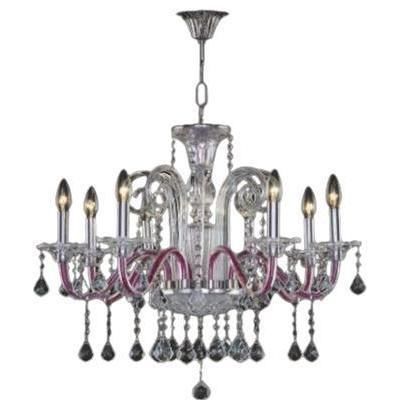 Lustre clássico - 13/165/6 - CRISTALUX LIGHTING DESIGN - em cristal / para 6 lâmpadas / candelabro