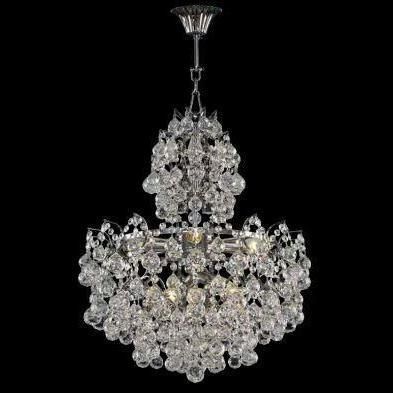 Lustre clássico - 832/40 - CRISTALUX LIGHTING DESIGN - em cristal / da linha comercial / escultura