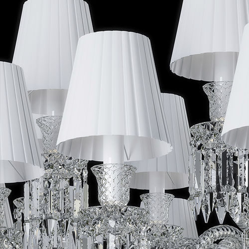 Luminária de piso - MONTENAPOLEONE  - BEBY ITALY SRL - metálica / em cristal / clássica