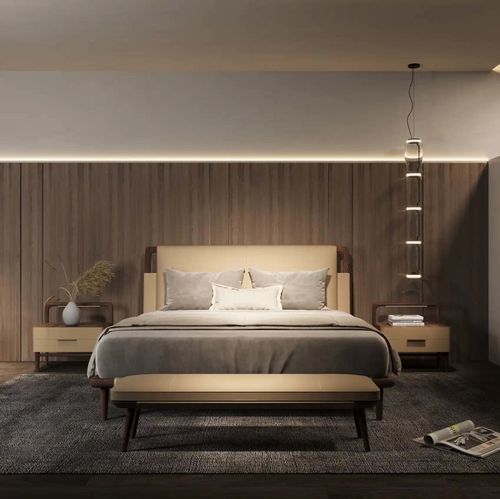 Cama de casal - ROUND  - DASH CASA GROUP CO.LTD - de solteiro / contemporânea / estofada