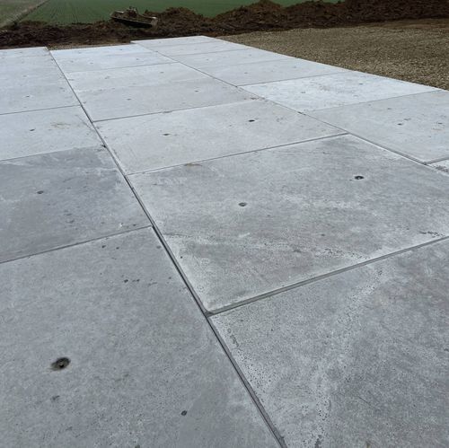 Laje pré-fabricada em concreto - Féret Préfa - para via pública