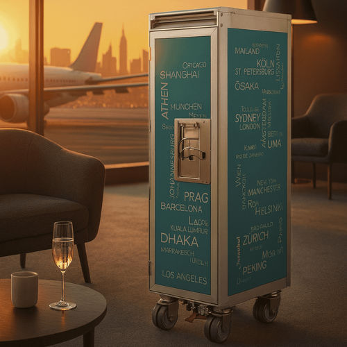 Carrinho de avião - METROPOLEN  - Skypak - de acondicionamento / de escritório / personalizável